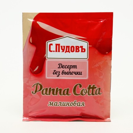 Panna Kotta Malinova S. Pudov, 0.07 kg