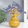 Bonsai souvenir "Cash tree in a golden pot" 96 eyes 20x9x17 cm