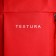 Sports' backpack on lightning, Textura, external pocket, red color