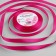Satin tape, 10 mm × 23 ± 1 m, color bright raspberry No. 28