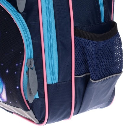 School backpack, 36 x 23 x 13 cm, ergonomic back, calligrata n "Magic unicorn"-13
