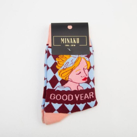 Носки MINAKU «Good year», размер 36-39 (23-25 см)-2