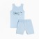 A set for a boy (T -shirt, panties), blue color/yoho, height 98 cm