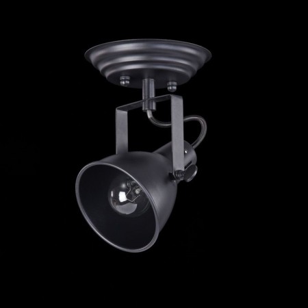 Lamp IBBI 1x40W E14, black 19x13x13cm