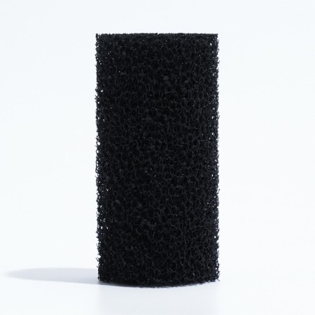 Round sponge No. 1, medium -porous 30 ppi, 5 x 5 x 10 cm, black-1