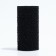 Round sponge No. 1, medium -porous 30 ppi, 5 x 5 x 10 cm, black