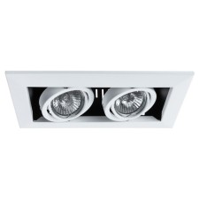 Светильник потолочный поворотный Cardani A5941PL-2WH