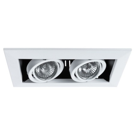 Front-bearing rotary lamp Cardani A5941PL-2WH