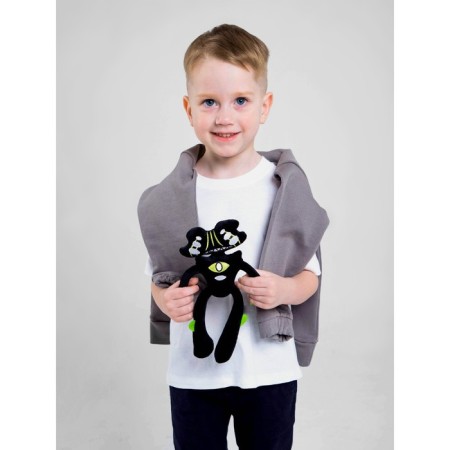 Soft toy "Monster", black-3
