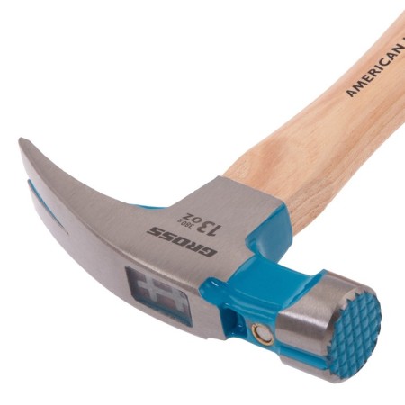 GROSS 10413 gvo hammer, magnet, rubberized handle, 380 g-2
