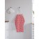Apron of a kitchen with a photo print “Many hearts”, adjustable, size OS