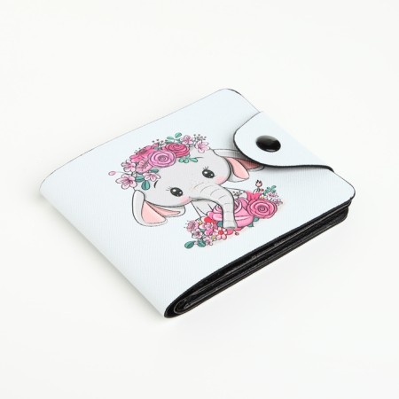 Wallet on the button, the color is white-2
