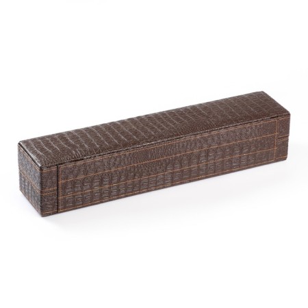 Set with skewers Gift "Elite-Xs" in a box from eco-leather No. 13-10