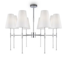 Caustra Freya Fr5196PL-08CH TIDA, 830x830x660 mm, E14, 8x40W, color chromium