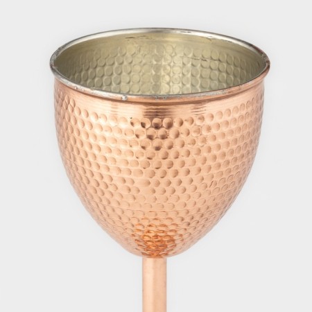 Copper glass, 230 ml, d = 8 cm, h = 17 cm, checking, 1 variety-1