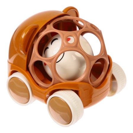 Machine - rattle "Bear", with elastic elements, crumb I-3