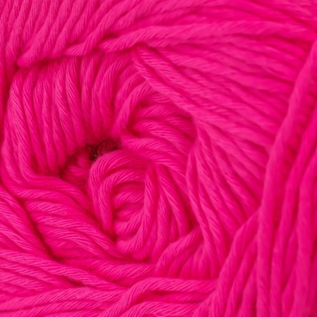 Yarn "Bouquet Unicolor" 100% cotton 200m/100g (3216 bright pink)-2