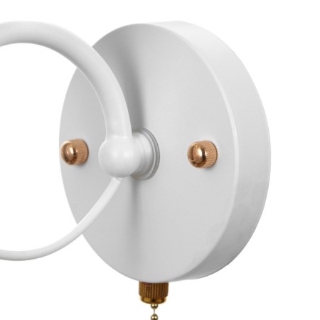 Bra "Anava" E27 40W white 13x27x21 cm-5