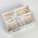 Capcake box, confectionery packaging, 6 cells “Happiness inside”, 23 x 16 x 7.5 cm