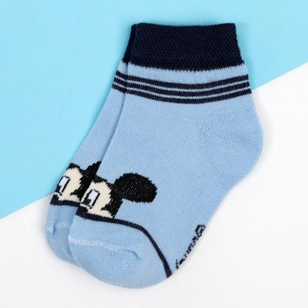 Socks "Mickey Mouse", Mickey Mouse, Blue, 10-12 cm-1