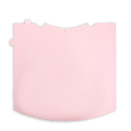 Floristic cone without a bottom, folding, pink, 32x30cm-2