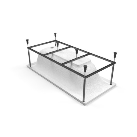 Cersanit Smart 170 bath frame, complete with assembly package-1
