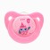 Dummy orthodontist., With a cap and a holder, from 0 months, the color of a violet / roses
