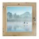 Window, 50 × 50cm, "fog over the river", single -chamber double -glazed window