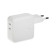 Network charger GQ-9, 2 Type-C, 3 A, 35 W, white