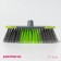 A shade of a shade of a share, components, 27 × 6 cm, green