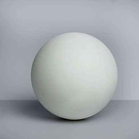 Geometric figure ball, 25 cm (gypsum)