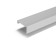 Handle Cappio RT001CP, l = 500, m/o 288, matte chromium color