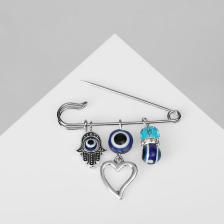 Pin-shaped “to meet the second halves”, the color is blue in silver-2