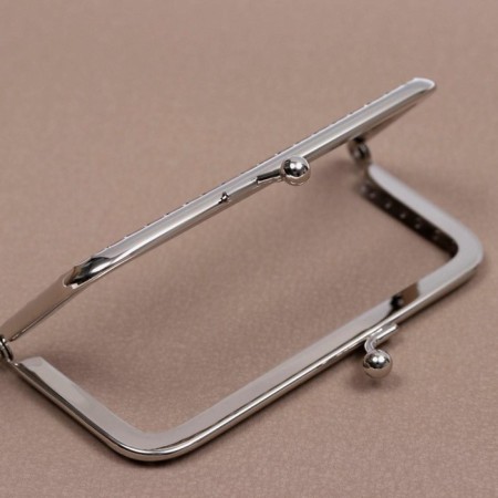 Farmoire sewing "rectangle", 10 cm, silver color-1