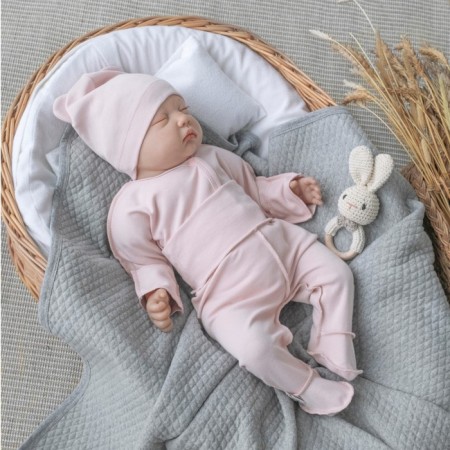 Kinderlitto children's kit “First Flowers-2”, 3 objects, height 56-62 cm, pink powder color-5