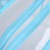 Cosmetic bag with lightning, blue color
