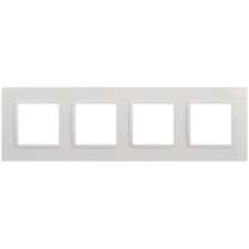Frame for sockets and switches Era Elegance 14-5014-01 Classic, 4 posts, white