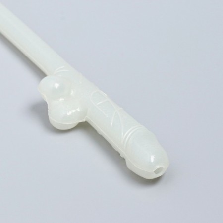Cocktail tubes "18+", 5 pieces, glow in the dark-1
