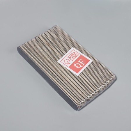 File - EVERATIC “Classic”, on a wooden basis, abrasiveness 240, 18 cm, packing 50 pcs, black color-3