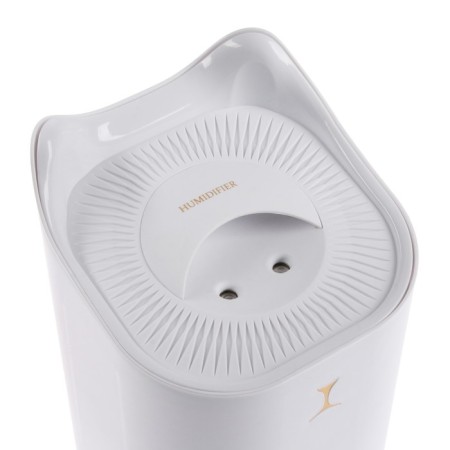 Air humidifier Luazon HM-3, ultrasonic, 3.3 l, multi-light, USB, white-6