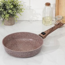 The frying pan “Brownie”, D = 24 cm, anti -stick coating, removable handle, induction
