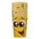 Set of paper utensils "Smile", 10 glasses, 10 plates