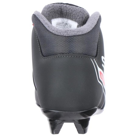 Skine Smart 457, SNS ski boots, artificial leather, black color, white logo, size 31-3
