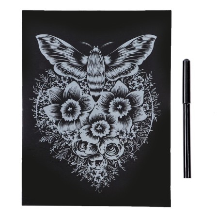 Big engraving "Kolibri butterfly"-2