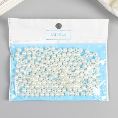 Beads for creativity "Pearls" set d = 0.6 cm 20 g-3