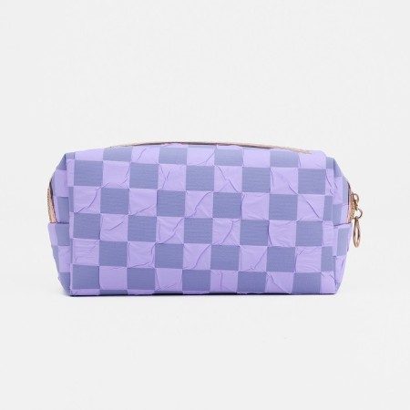 Lightning cosmetic bag, lilac color-1