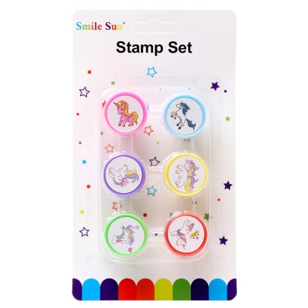 Printing color "Funny unicorns", set of 6 pcs.-8