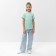 Children's Minaku T -shirt, turquoise color, height 122 cm