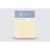 Ecothee sheet "Monospace", satin, size 150x215 cm, vanilla color