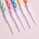 Candles in the Cake "Rombic" with a stand, 14 cm, 8 pcs